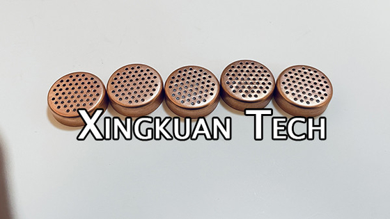 Round Hole Dryer Filter Screen Diameter 19mm Copper Plated