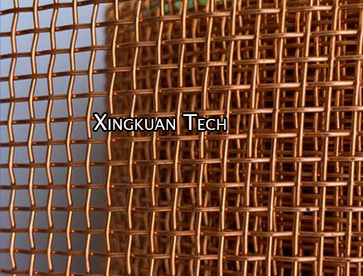 6 Mesh 0.4mm 0.5mm 0.6mm 0.7mm 99.9% Copper Wire Mesh Dense Screen