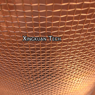 6 Mesh 0.4mm 0.5mm 0.6mm 0.7mm 99.9% Copper Wire Mesh Dense Screen