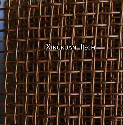 6 Mesh 0.4mm 0.5mm 0.6mm 0.7mm 99.9% Copper Wire Mesh Dense Screen