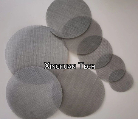 Stainless Steel Wire Cloth Discs Use In Tube, Pipe 20 30 40 60 100 200 Mesh