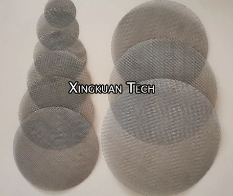Stainless Steel Wire Cloth Discs Use In Tube, Pipe 20 30 40 60 100 200 Mesh
