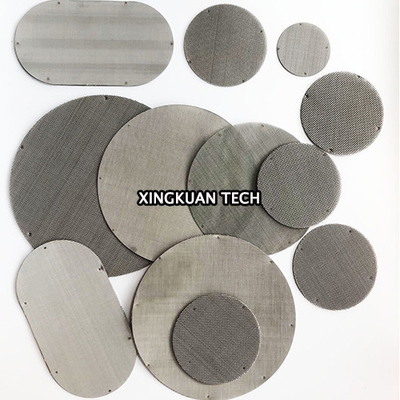 Multilayers Spot Welded Extruder Wire Mesh Filter Screen 2 3 4 5 Layers