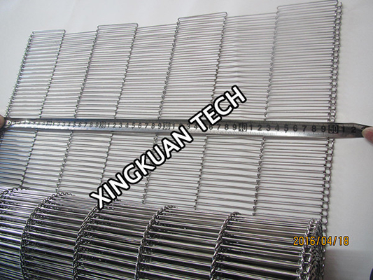 Flat Flex Conveyor Belt Wire Mesh For Pizza Oven Or Frying Food