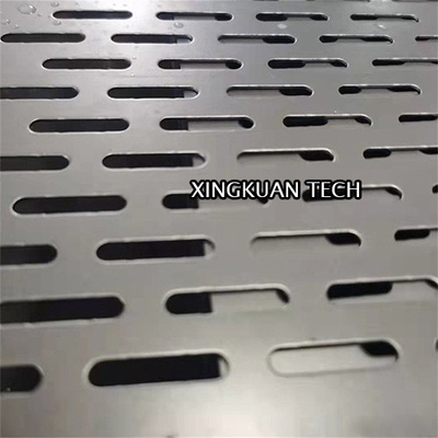 Slotted Oblong Hole Perforated Wire Mesh Sheet For Wine And Food Industries