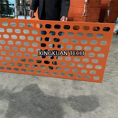 Slot Oval Oblong Hole Perforated Sheet Mesh PVC color coat for ceiling