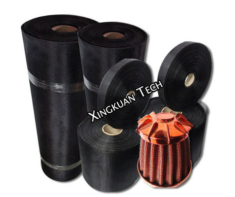 0.1 - apoio de meios revestido de Mesh For Industrial Air Filter do fio da cola Epoxy do diâmetro de 0.3mm