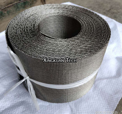 Holandeses reversos da correia contínua de aço inoxidável do filtro tecem o cambiador de Mesh Screen For Auto Screen do fio