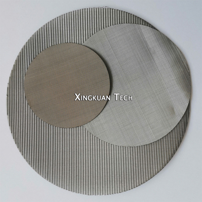 Fio de aço inoxidável Mesh Filter Screen For Plastic da extrusora e processo da extrusão do polímero