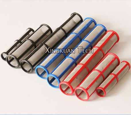Malha do filtro do cilindro da inserção da arma, material de Mesh Filter Tube SS302 SS304 SS304L do fio