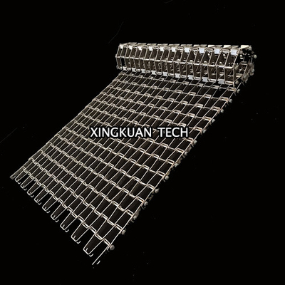 Corrente em ferradura Flex Conveyor Belt liso para a limpeza e a secagem de cozimento